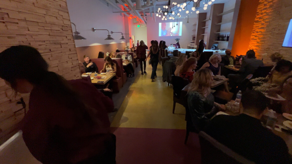 Dining room at Reyes Winery on Main in Santa Clarita