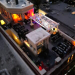 Rooftop view of Reyes Winery on Manin in Santa Clarita