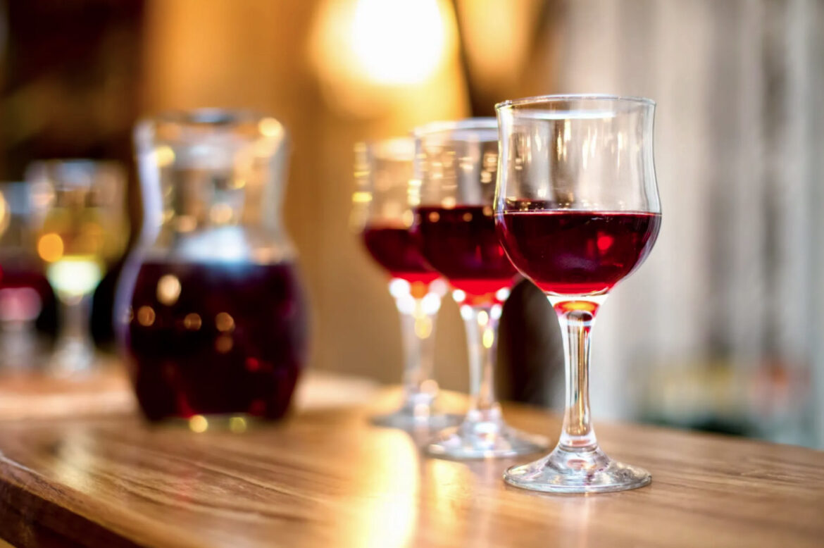 Glasses of Red Wine